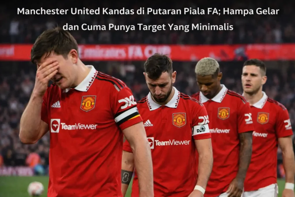 Manchester United Kandas di Putaran Piala FA Hampa Gelar dan Cuma Punya Target Yang Minimalis