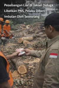 Read more about the article Penebangan Liar di Jaksel Diduga Libatkan PNS, Pelaku Diberi Imbalan Oleh Seseorang