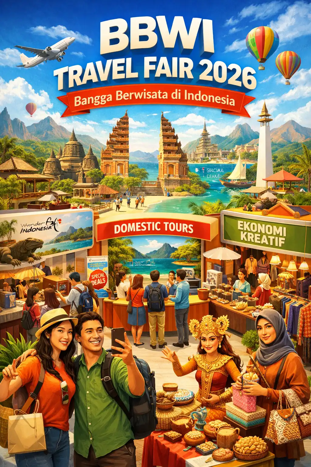 Read more about the article BBWI Travel Fair 2026 Digelar untuk Tingkatkan Pariwisata dan Ekonomi Kreatif